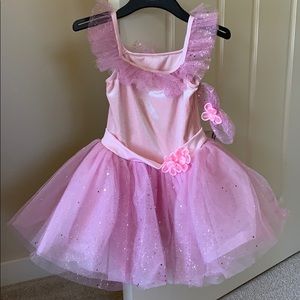 dance pink recital costume dress up sparkle